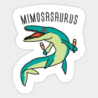 MIMOSASAURU Sticker